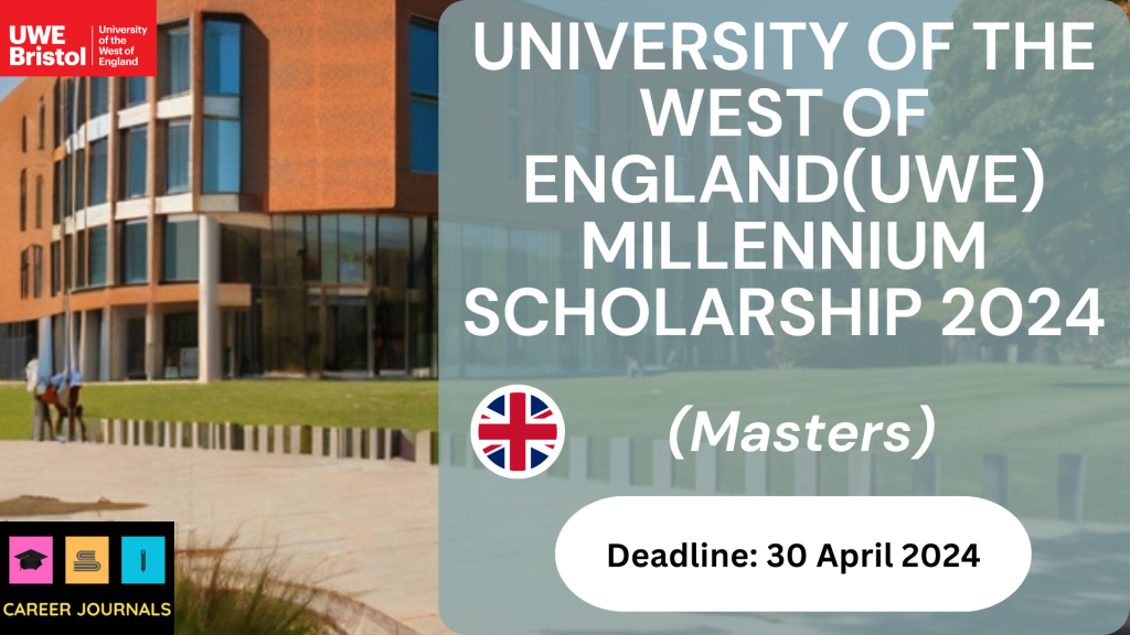 University of the West of England(UWE) Millennium Scholarship