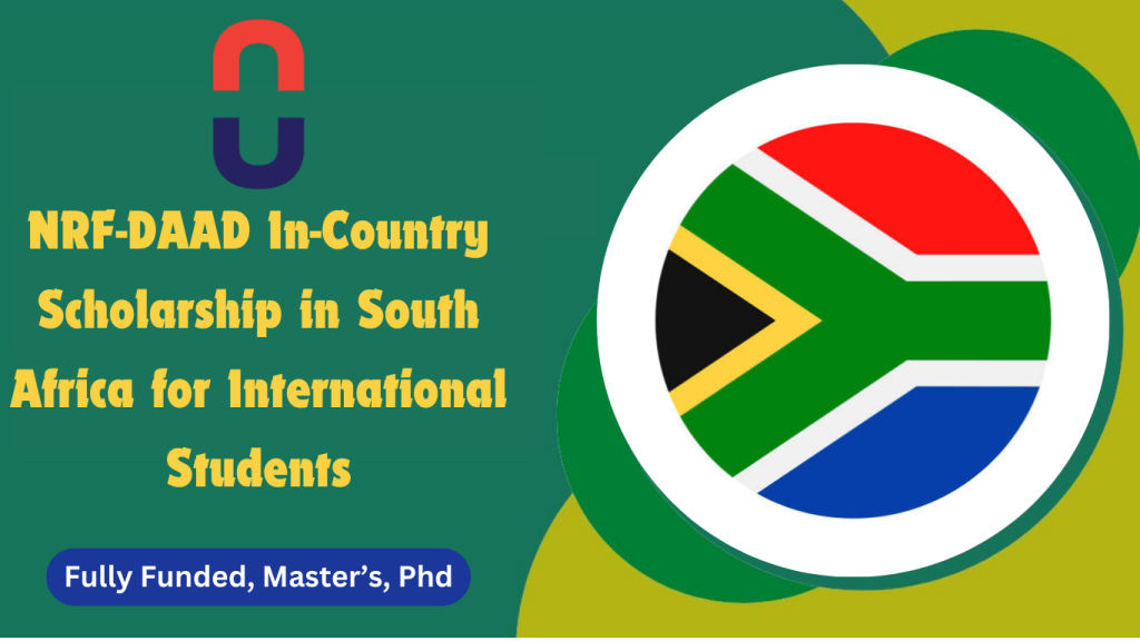 NRF-DAAD In-Country Scholarship in South Africa for International Students 2024-2025